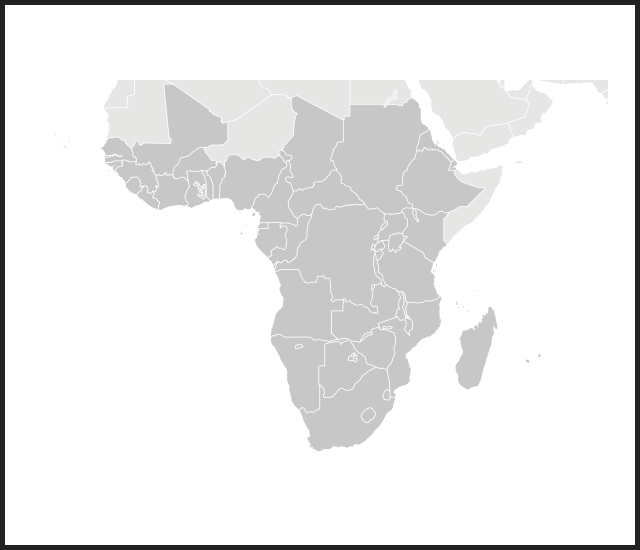 Modal map africa