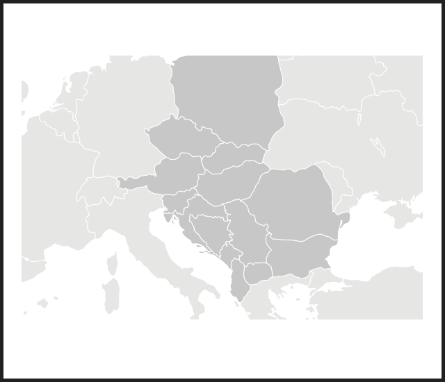 Modal map e europe