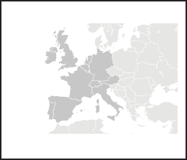 Modal map europe
