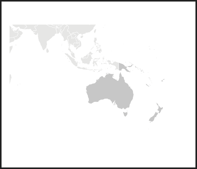 Modal map oceania