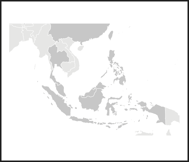 Modal map southeast asia